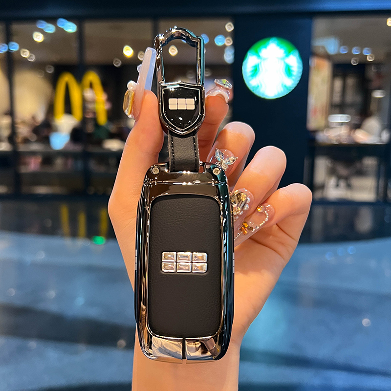 适用新吉利银河l7钥匙套银河L7MAX星舰L6全包车壳扣男银河E8高档