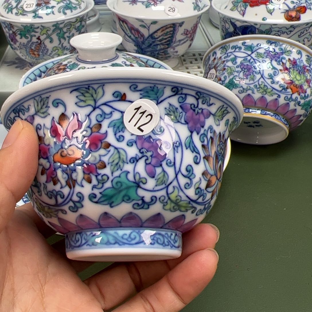 杯景德镇纯手绘茶具112