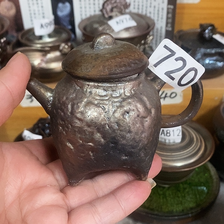 紫砂茶杯柴烧纯手工720