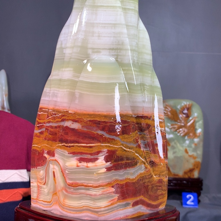 石材天然原石摆件