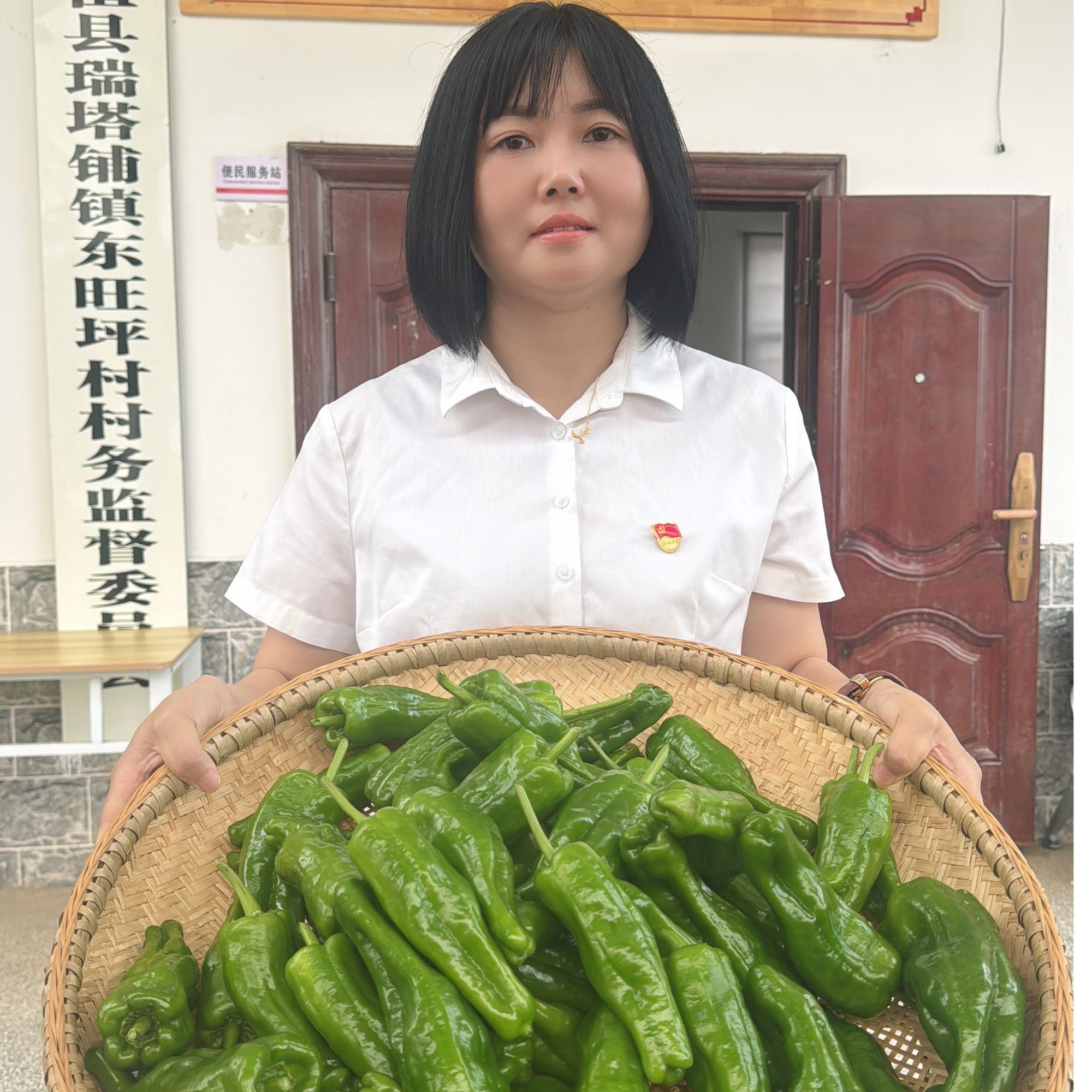 一村一品东旺坪村_新鲜薄皮青椒包邮  农户自种