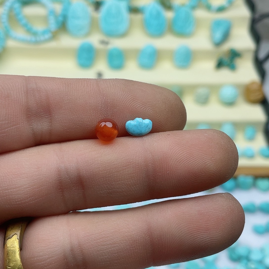 南红玛瑙颈饰未镶嵌055