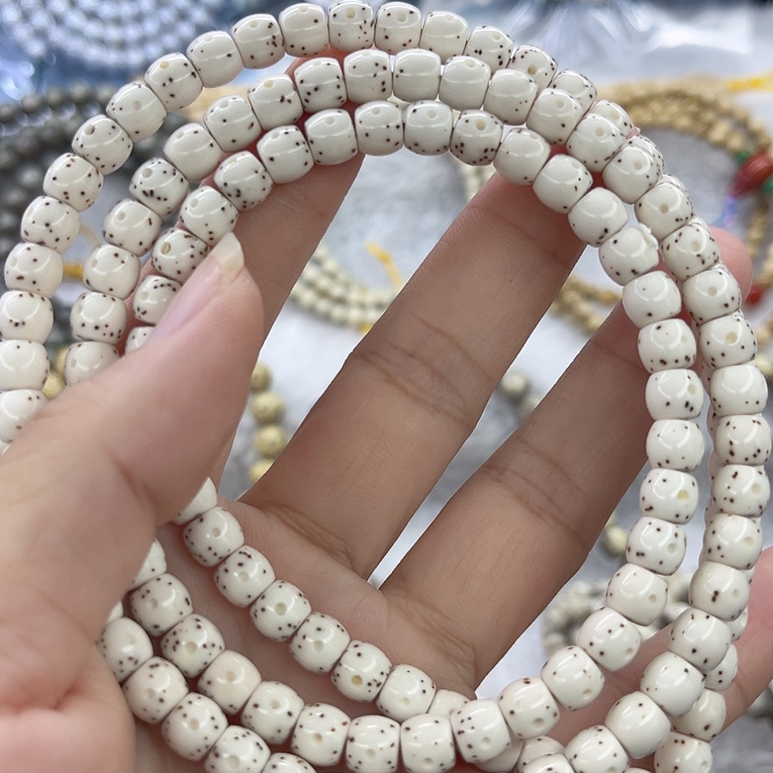 匆***年星月菩提吊坠原生态