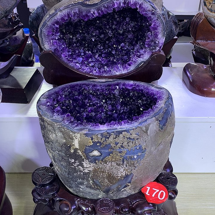 未镶嵌大型摆件（非配饰）紫晶