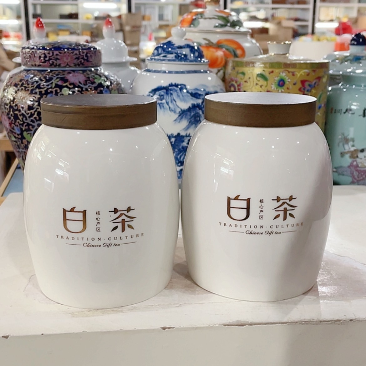 【闪购商品】罐陶瓷茶叶罐密封罐