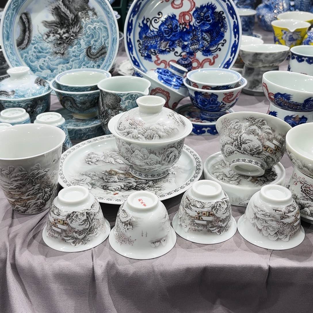 瓷片景德镇瓷器艺术