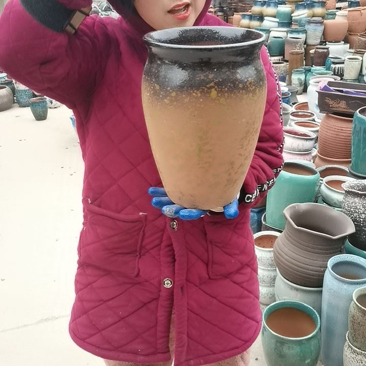 红陶口20高29瑕疵
