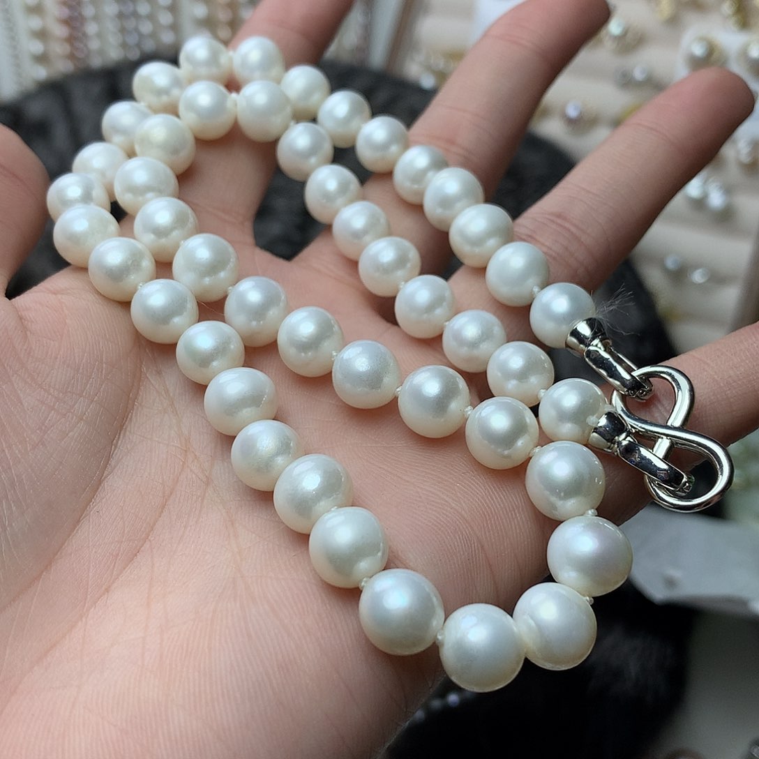 淡水珍珠9-10未镶嵌w28项链