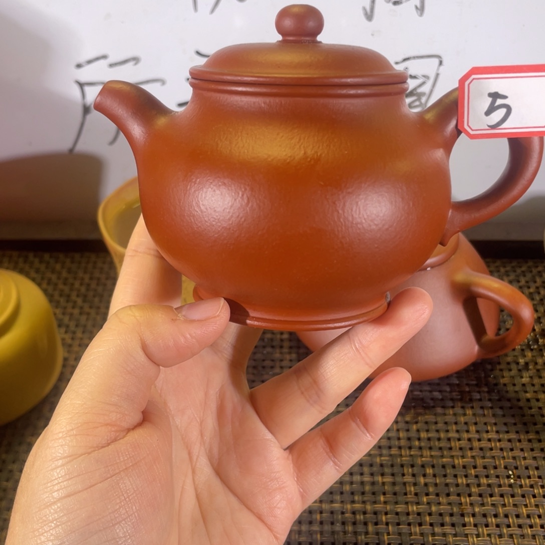 紫砂茶壶潘壶微瑕全手