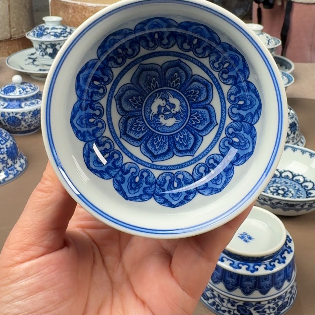 杯景德镇陶瓷手工手绘