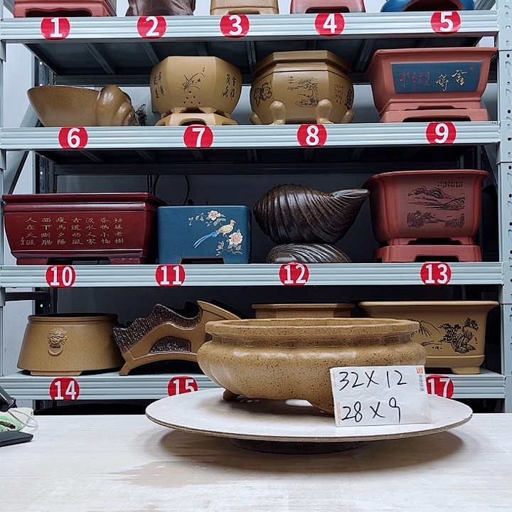 紫砂花盆紫砂花盆