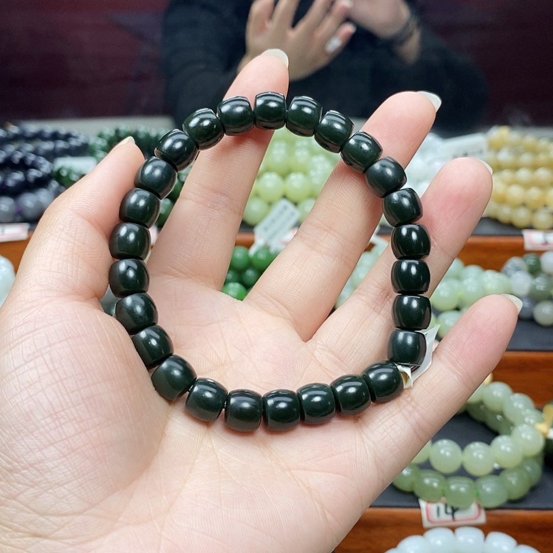 和田玉手链未镶嵌