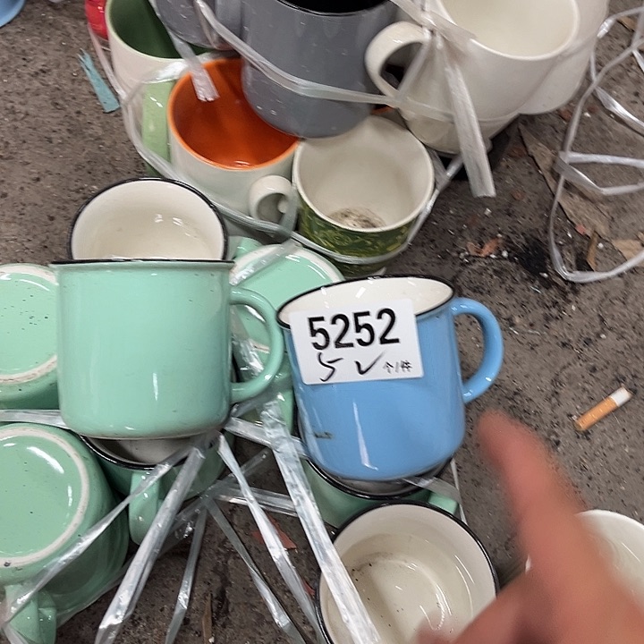 搪瓷外贸陶瓷餐具用品微瑕5252