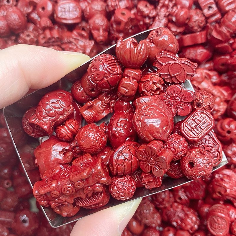 手工DIY串珠工具包玩具手串紫沙