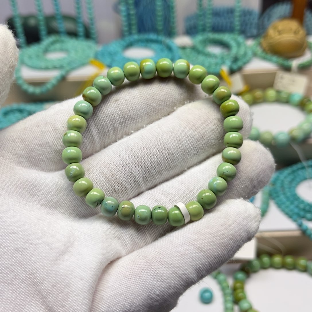 绿松石未镶嵌手链