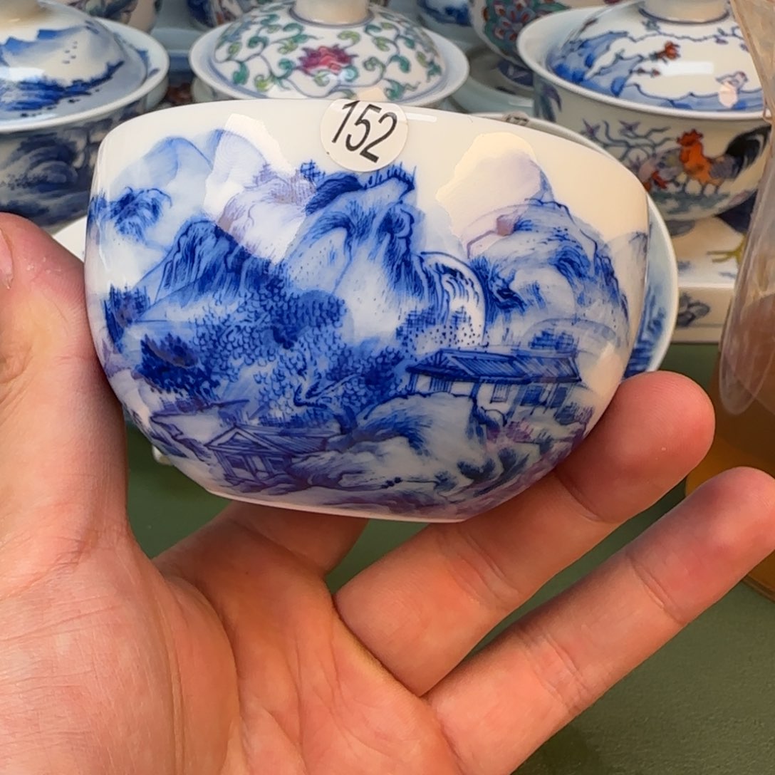 彦祖纯手工手绘茶具152