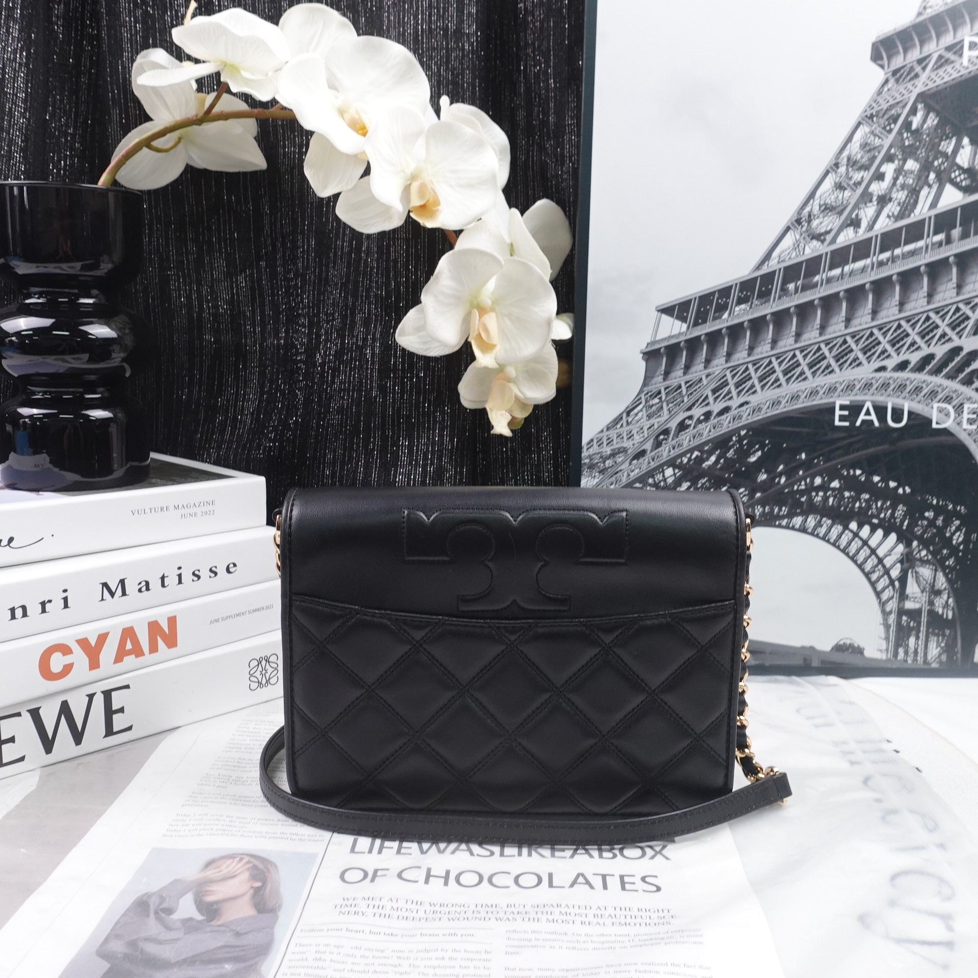 95新 TORY BURCH/汤丽柏琦 单肩包/T_ZY0000  T10339109