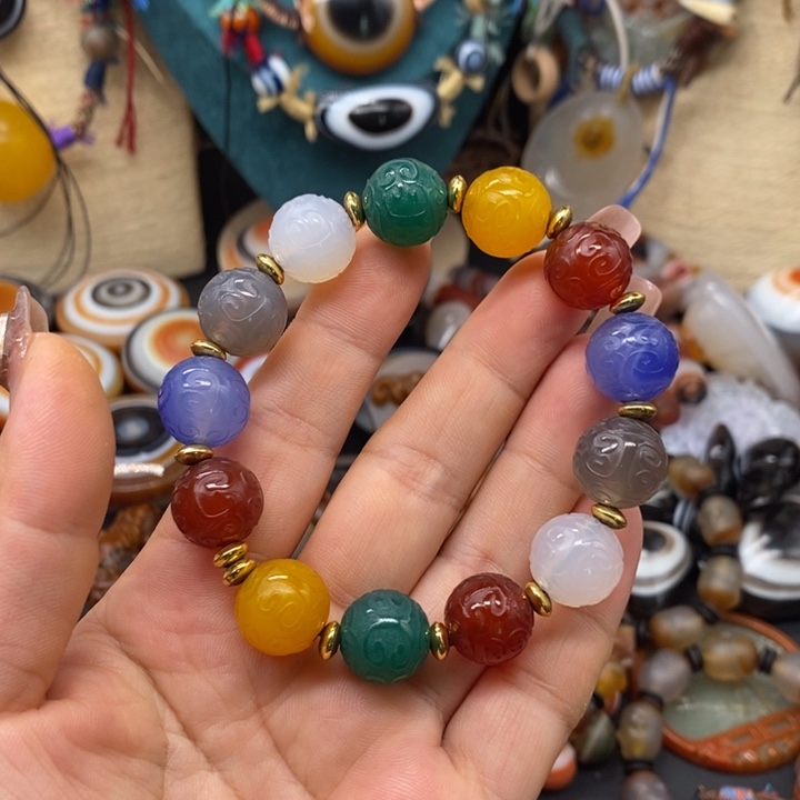 玛瑙/玉髓颈饰未镶嵌