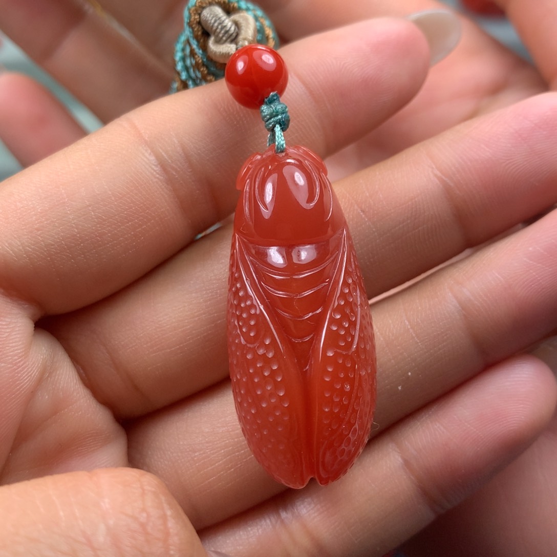 未镶嵌吊坠南红玛瑙