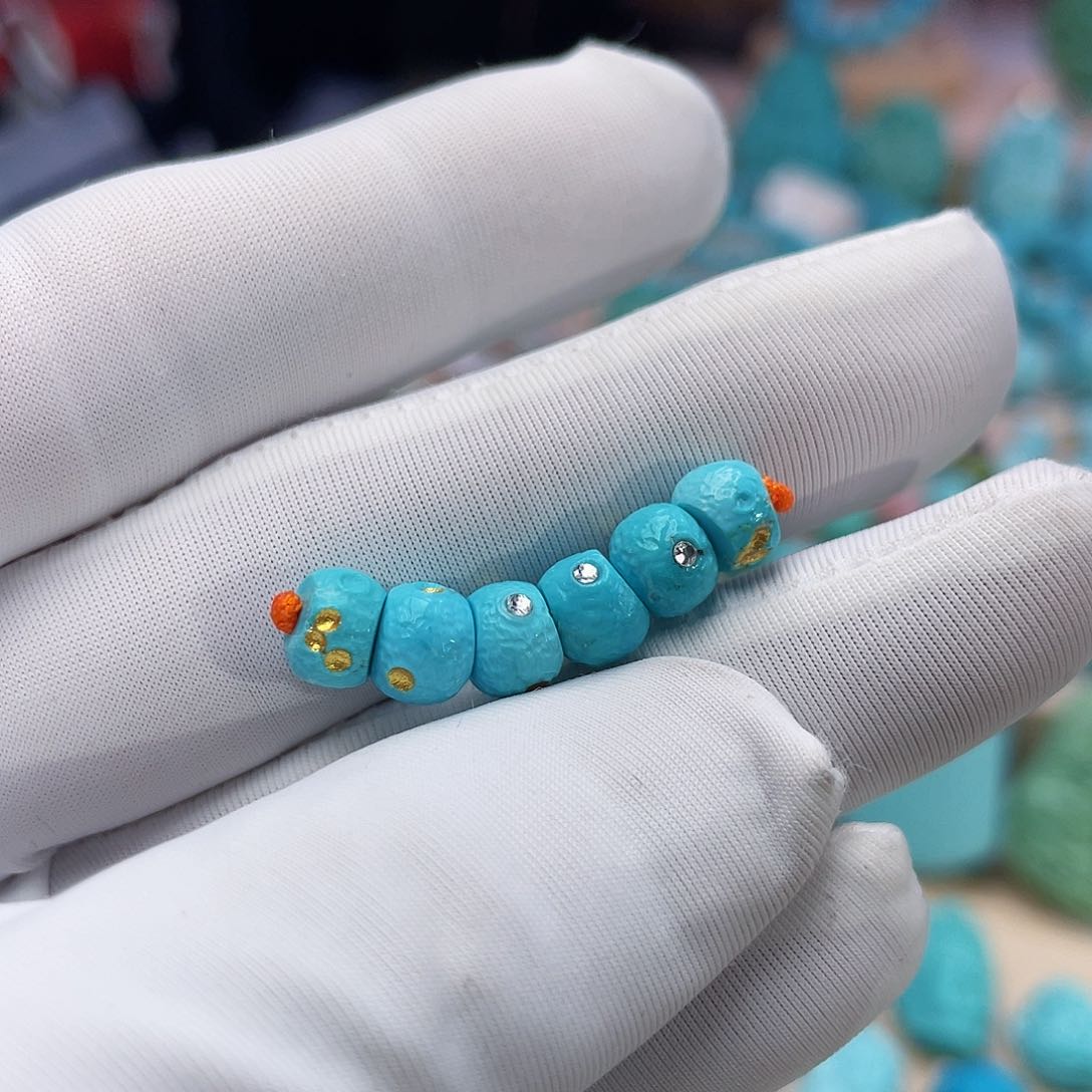 绿松石珠宝奇石未镶嵌用****1