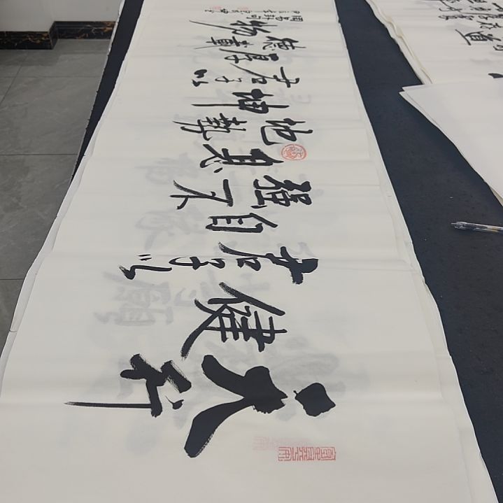 白武坤老师作品一副