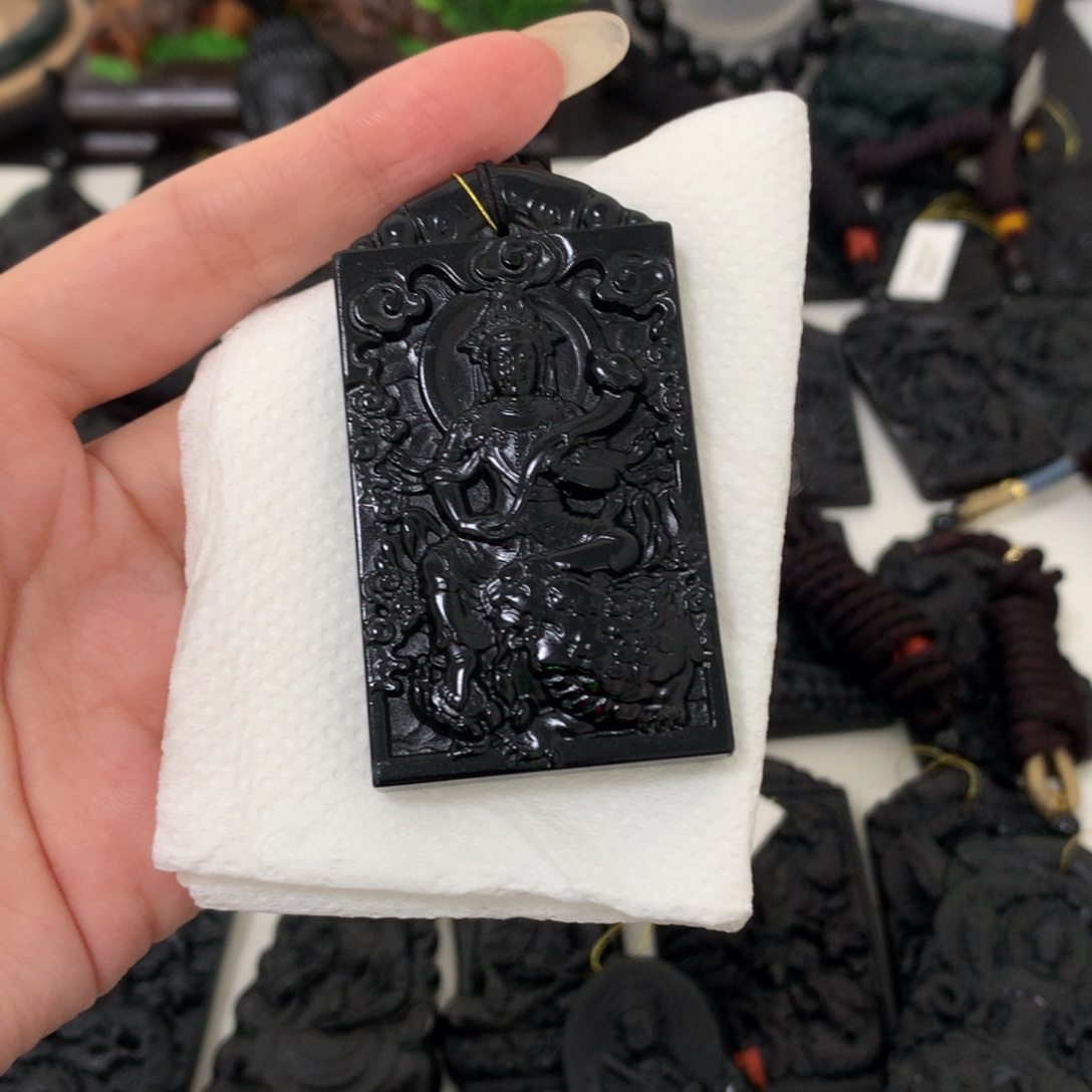 爱***转天然a货钢琴黑挂件