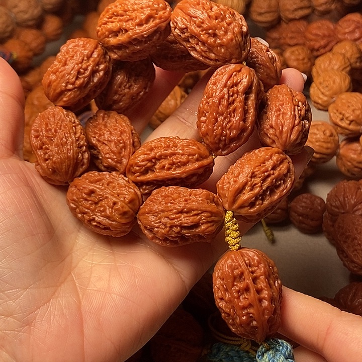 *****文玩核桃手串白菜