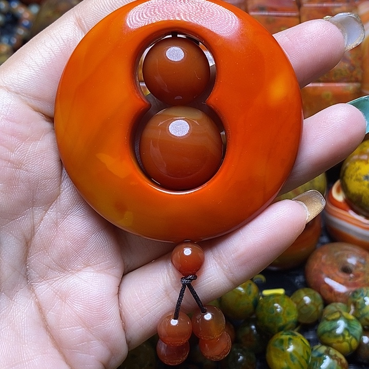 顺***逸玛瑙/玉髓未镶嵌手链