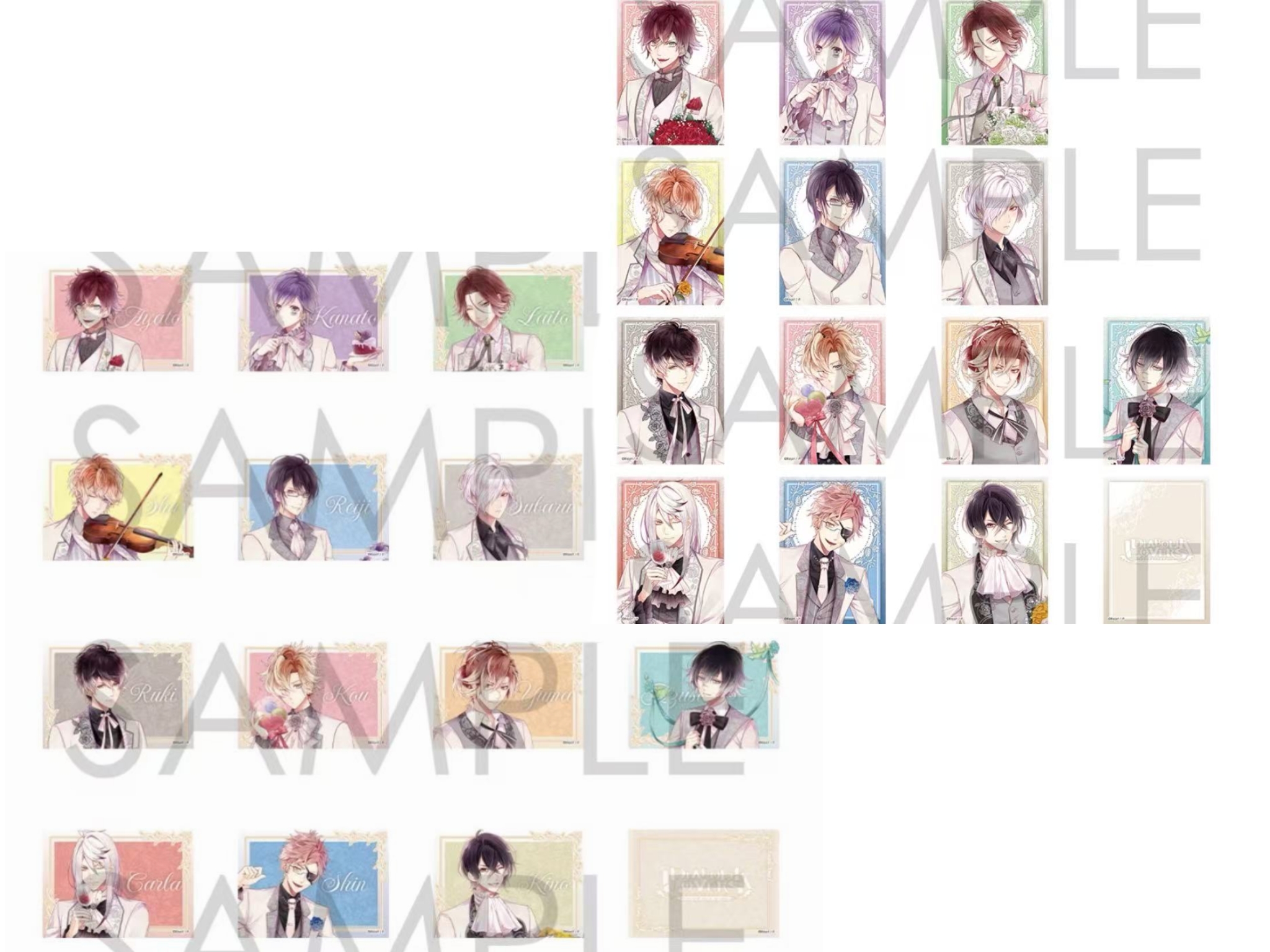 【魔鬼恋人】魔鬼恋人血色派对珠光卡  默认厂伤 (同意代拆）