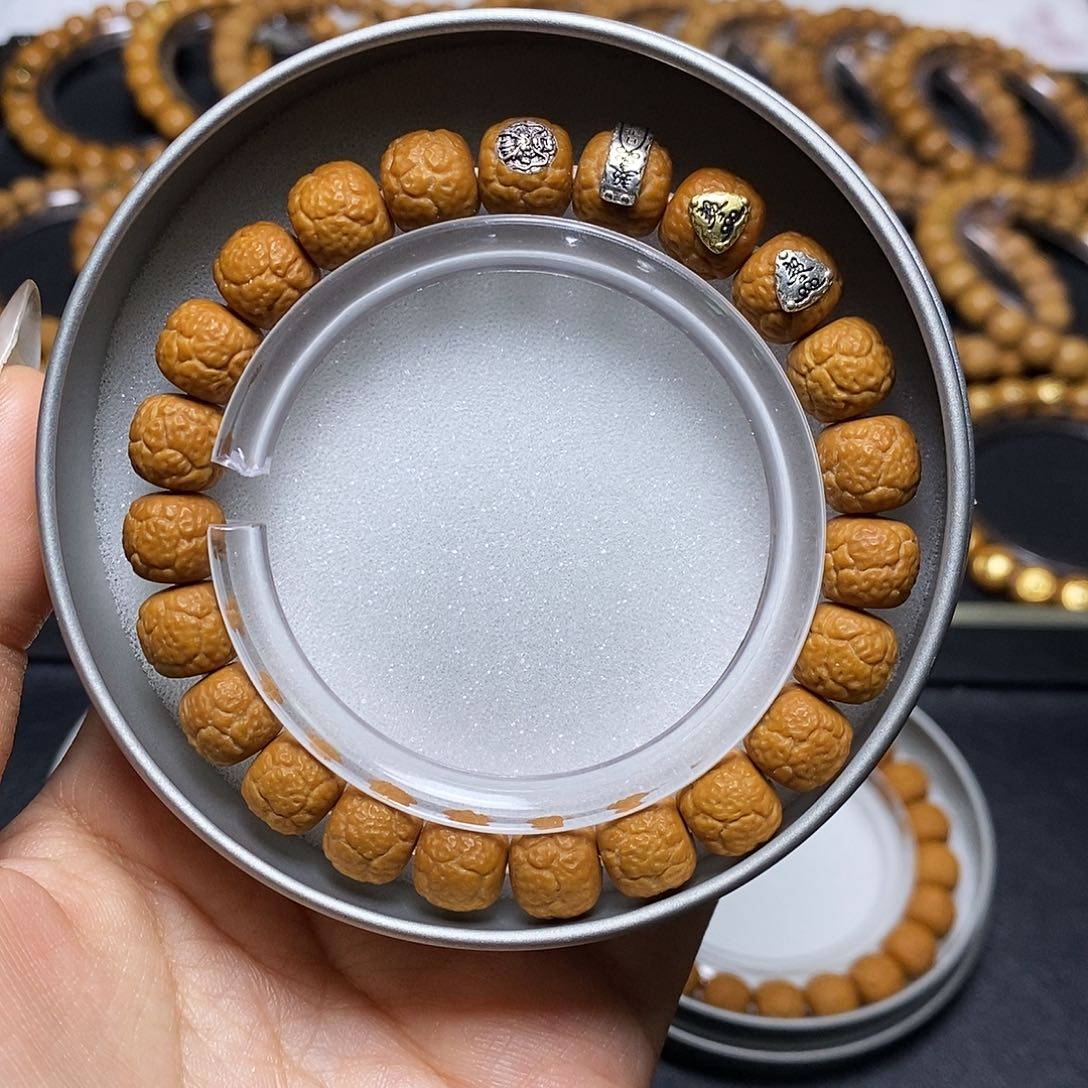 猴头核桃手串四标饕餮尺寸10+全品单号335号