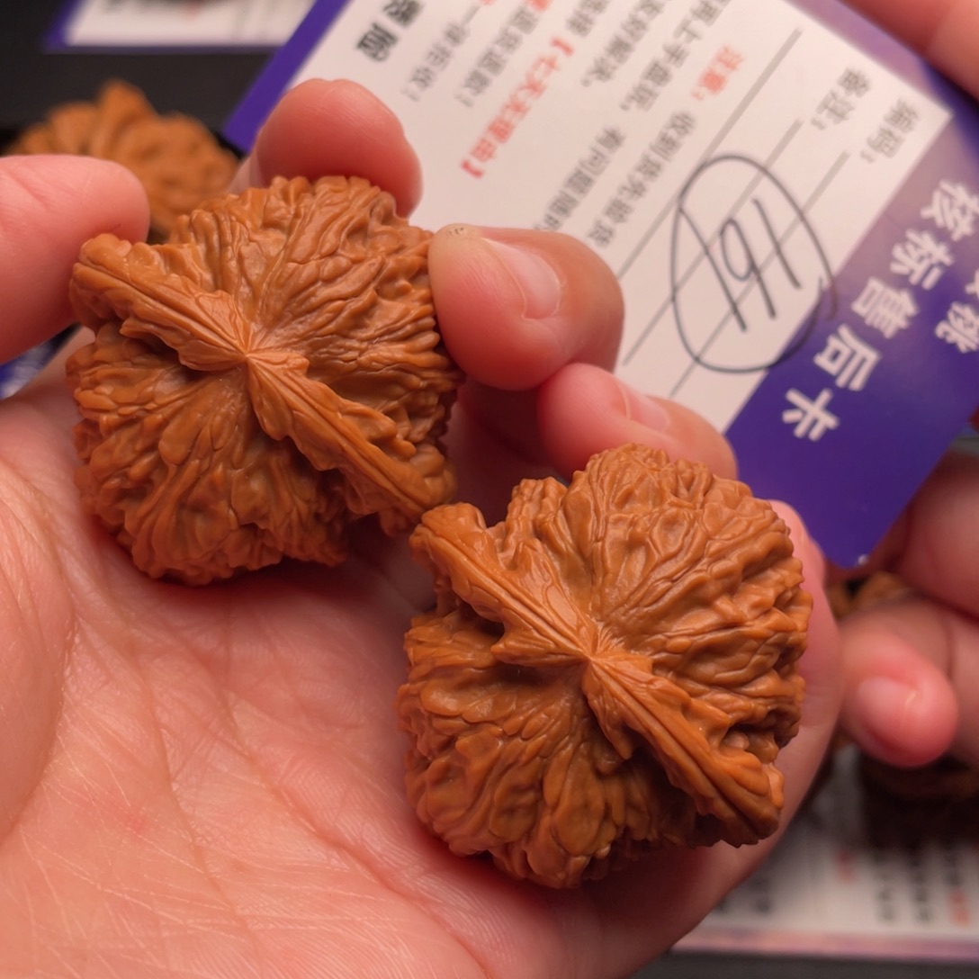 把件文玩核桃白狮子40➕