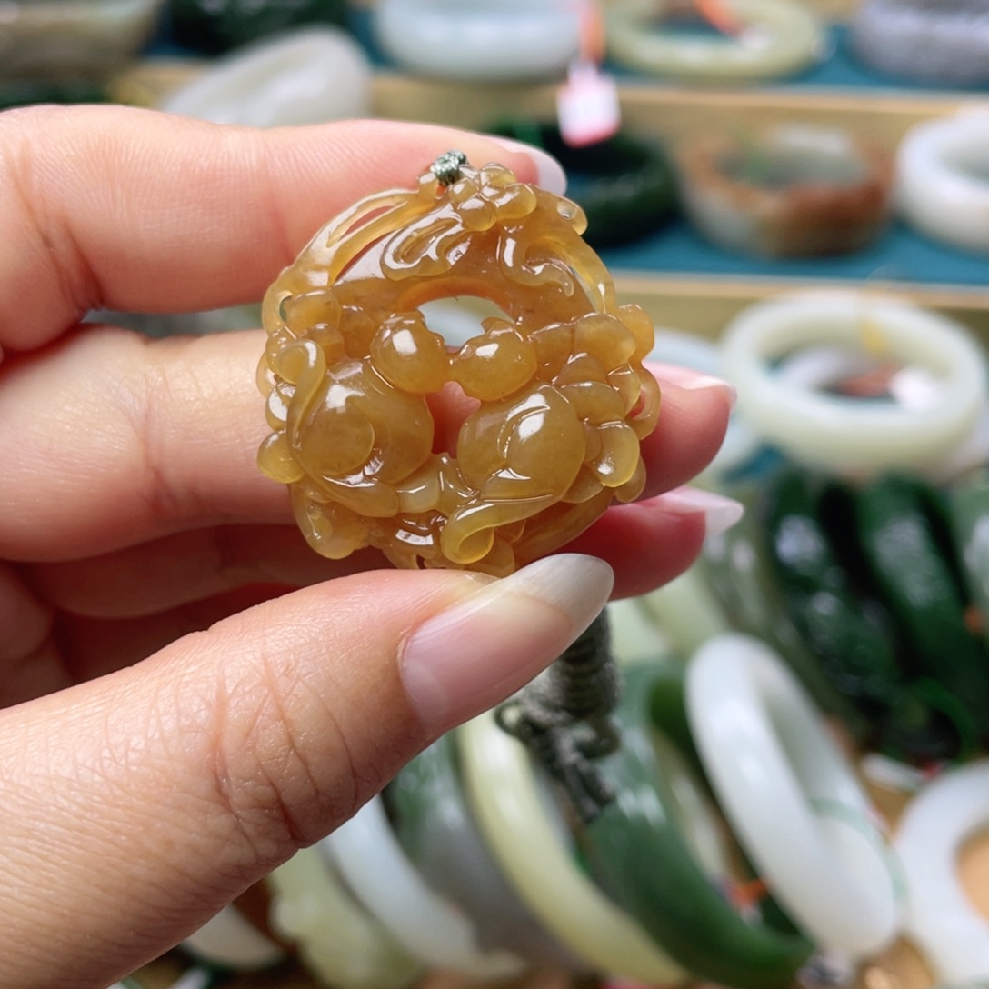 吊坠(不含链)未镶嵌和田玉