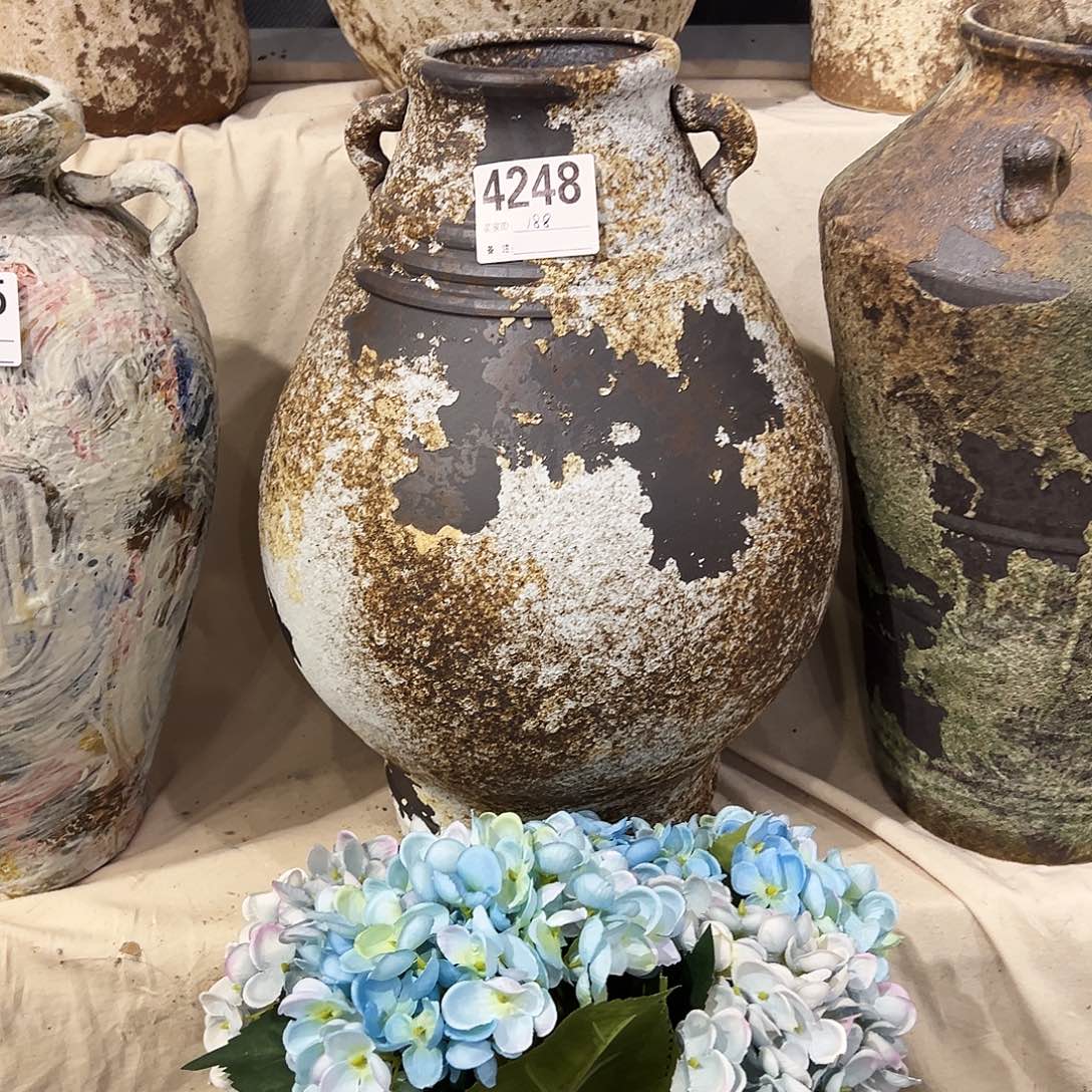 瓶4248高40口9陶瓷花瓶无孔