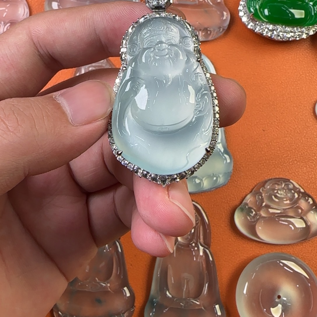 定制翡翠未镶嵌天然