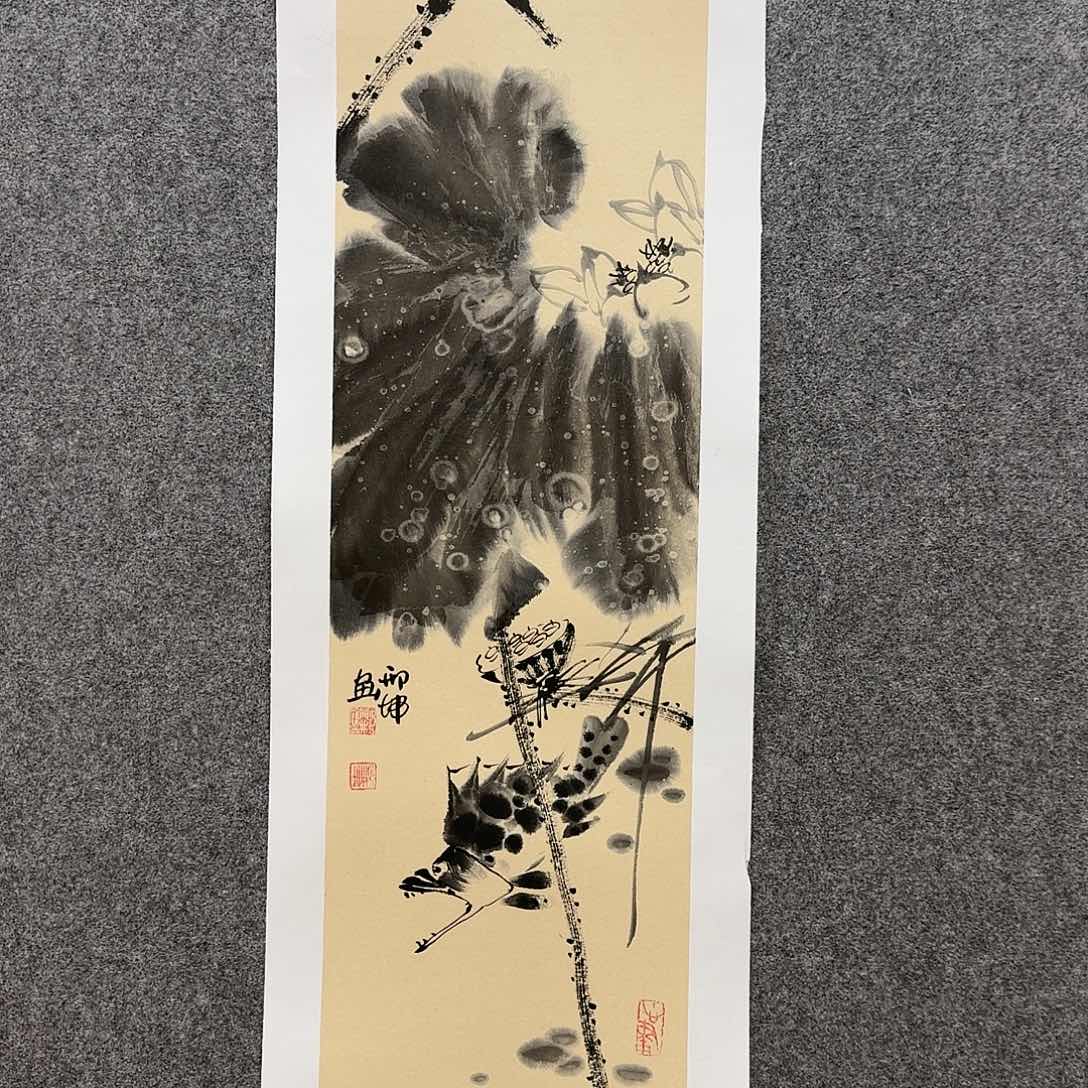 国画邢坤老师手绘作品