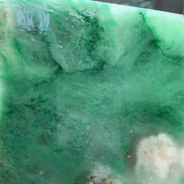 定制石英质玉定制天然非洲翠手镯