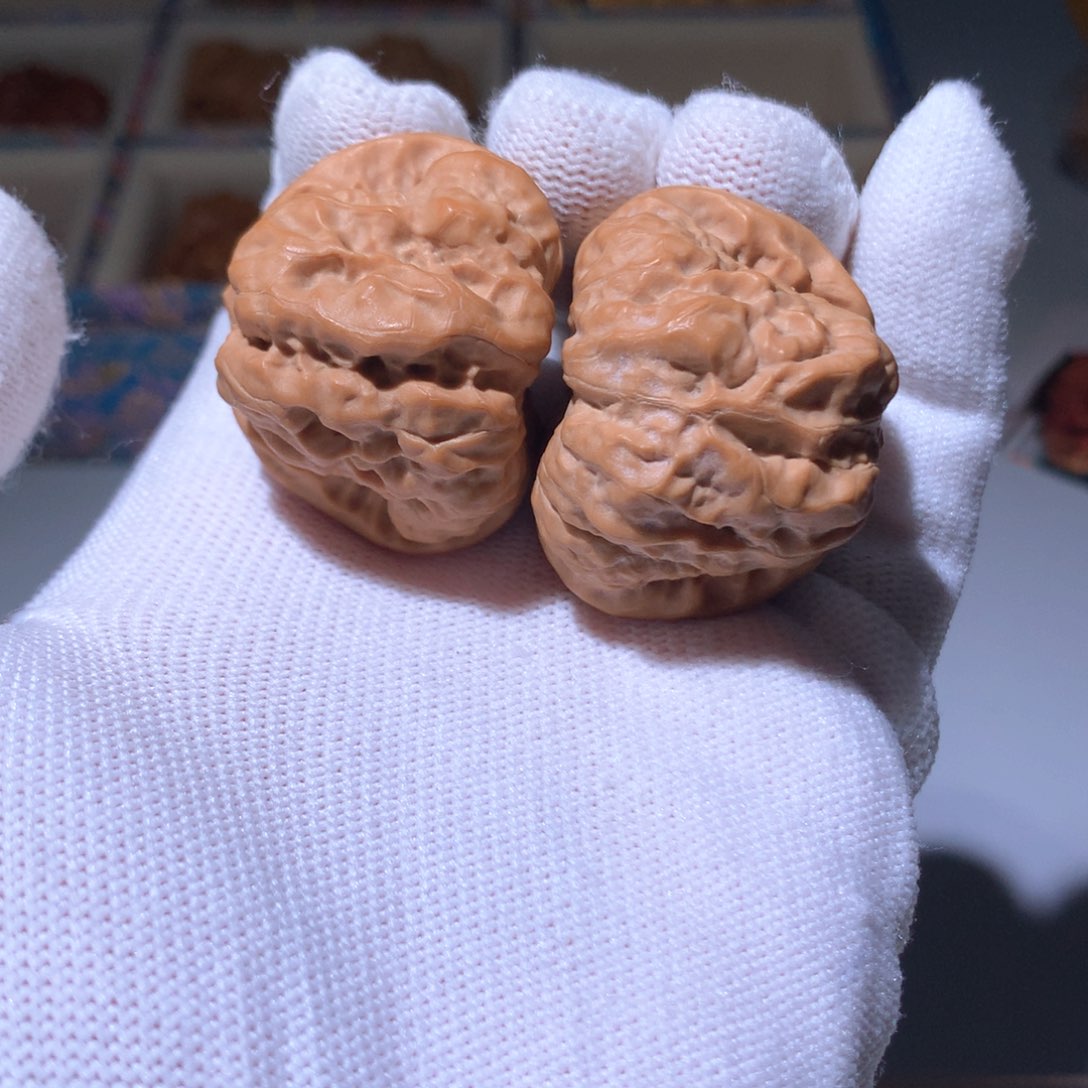 文玩核桃把件蛤蟆头