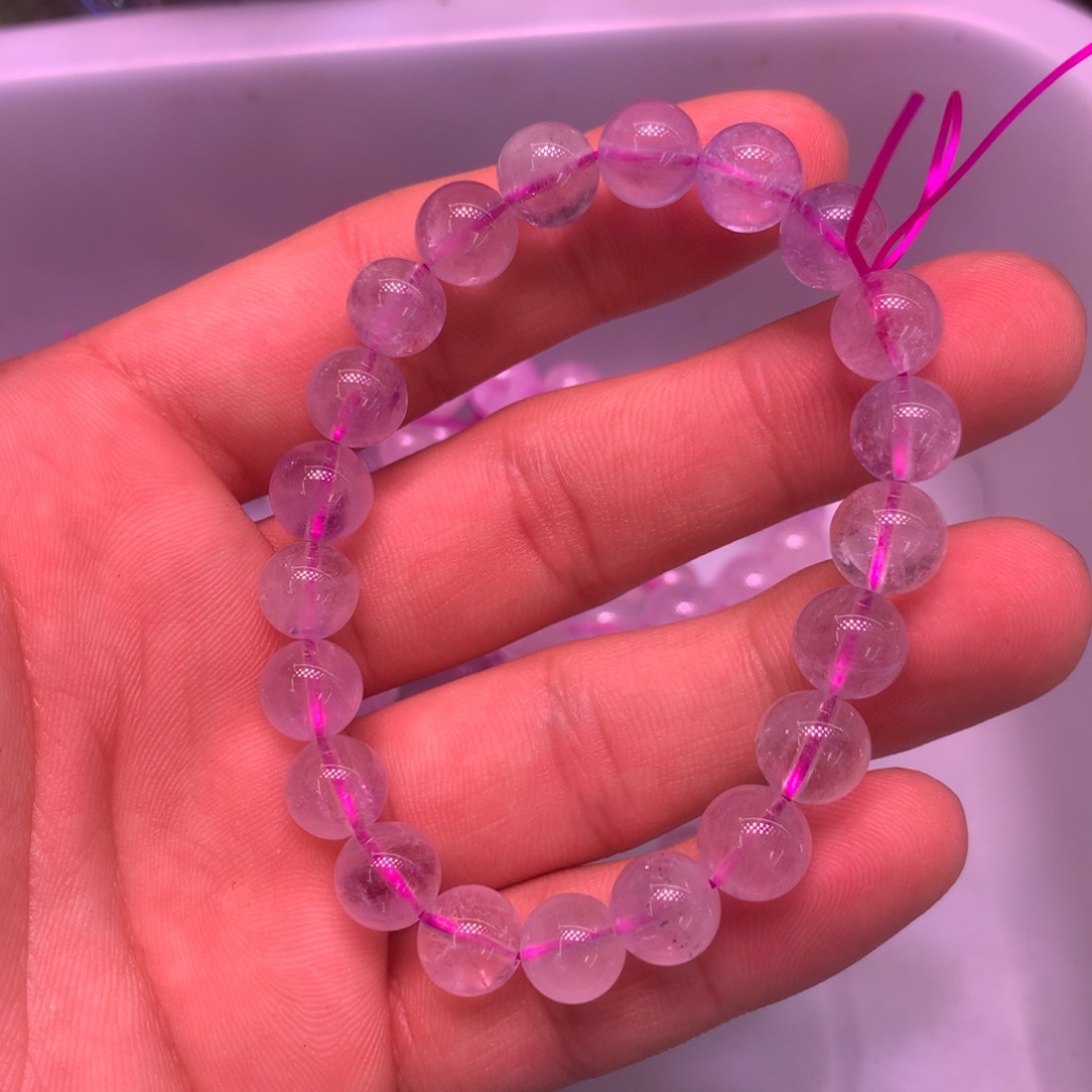 水晶天然水晶粉超七未镶嵌