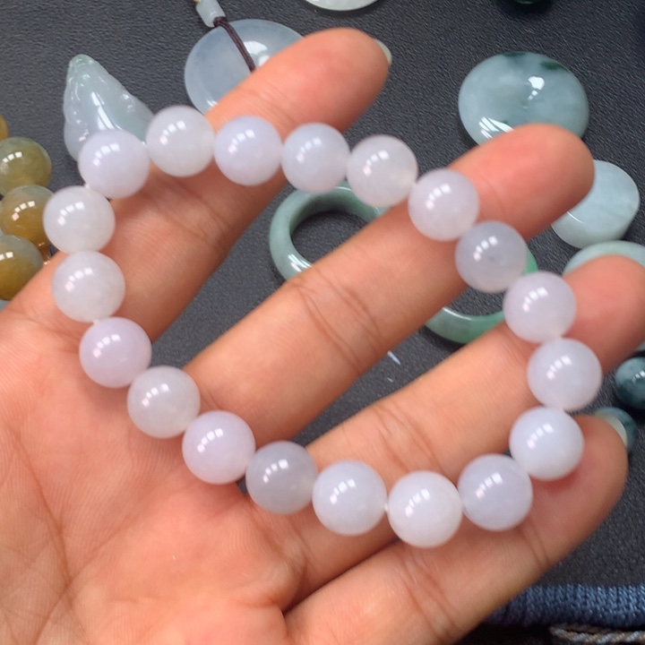 翡翠未镶嵌手链卡10