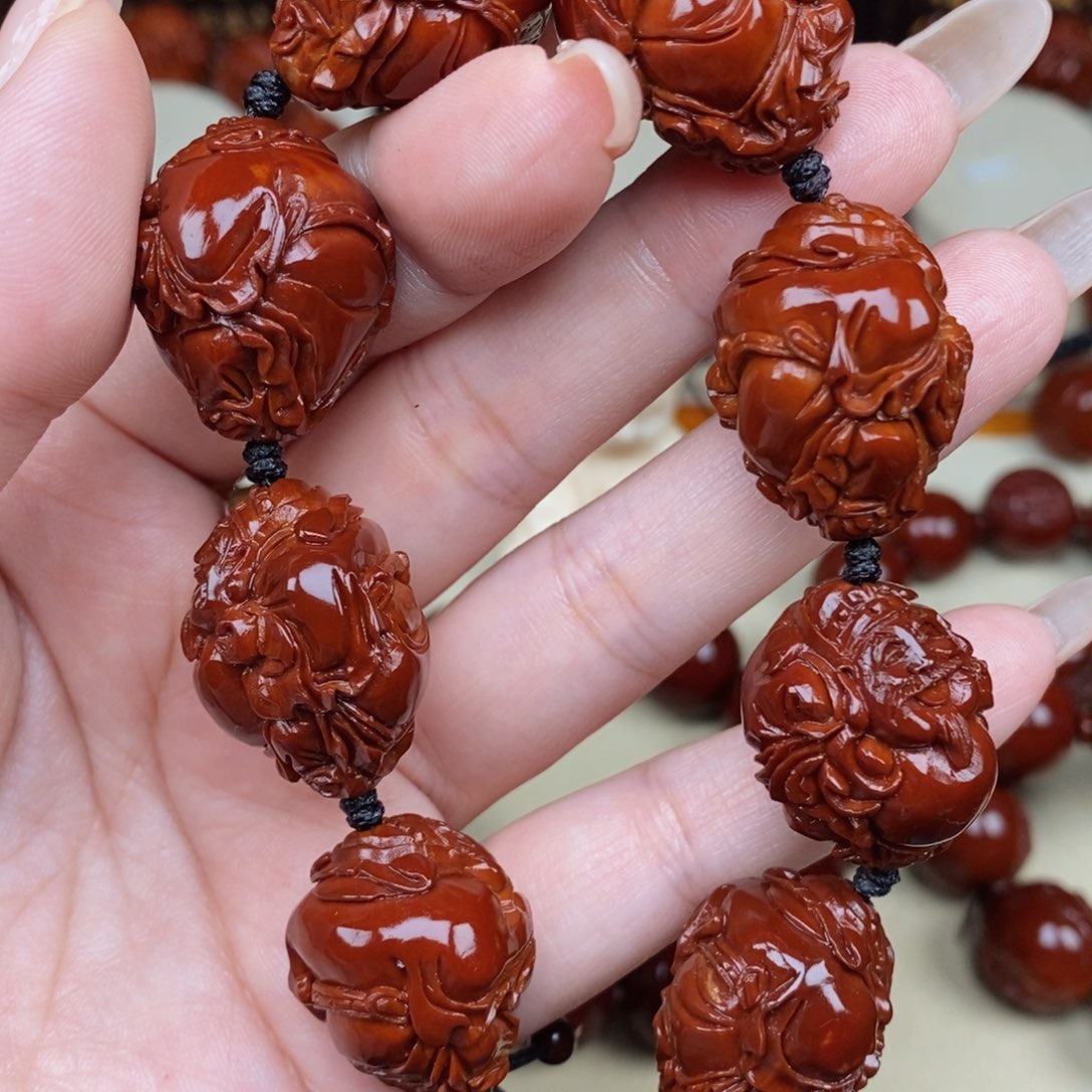 橄榄核吊坠宏****窗橄榄核财神