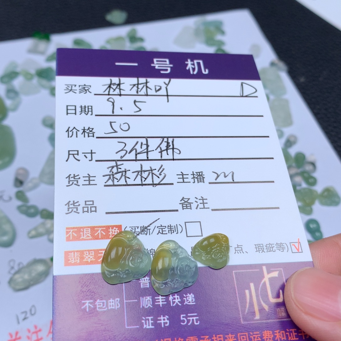 林***吖颈饰未镶嵌翡翠翡翠