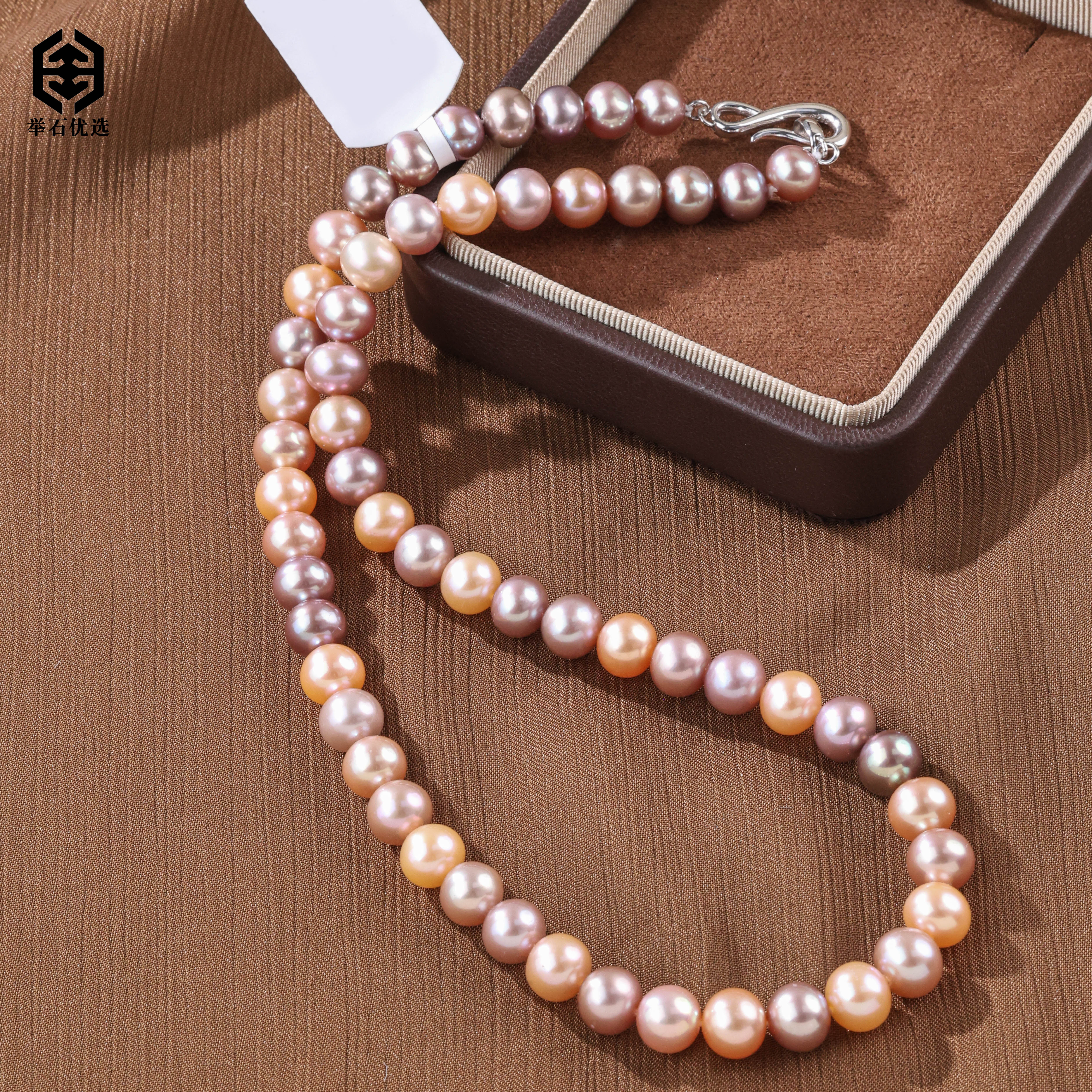 【举石优选】H0531-S77-41淡水无核珍珠项链（一件/约7-8mm）E