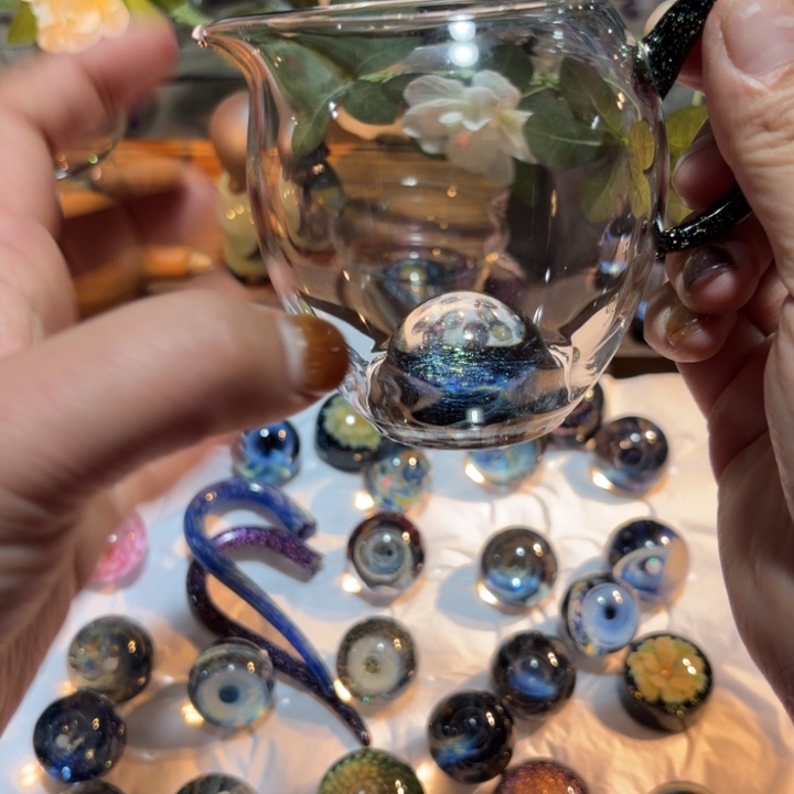 玻璃茶器小悠然星空