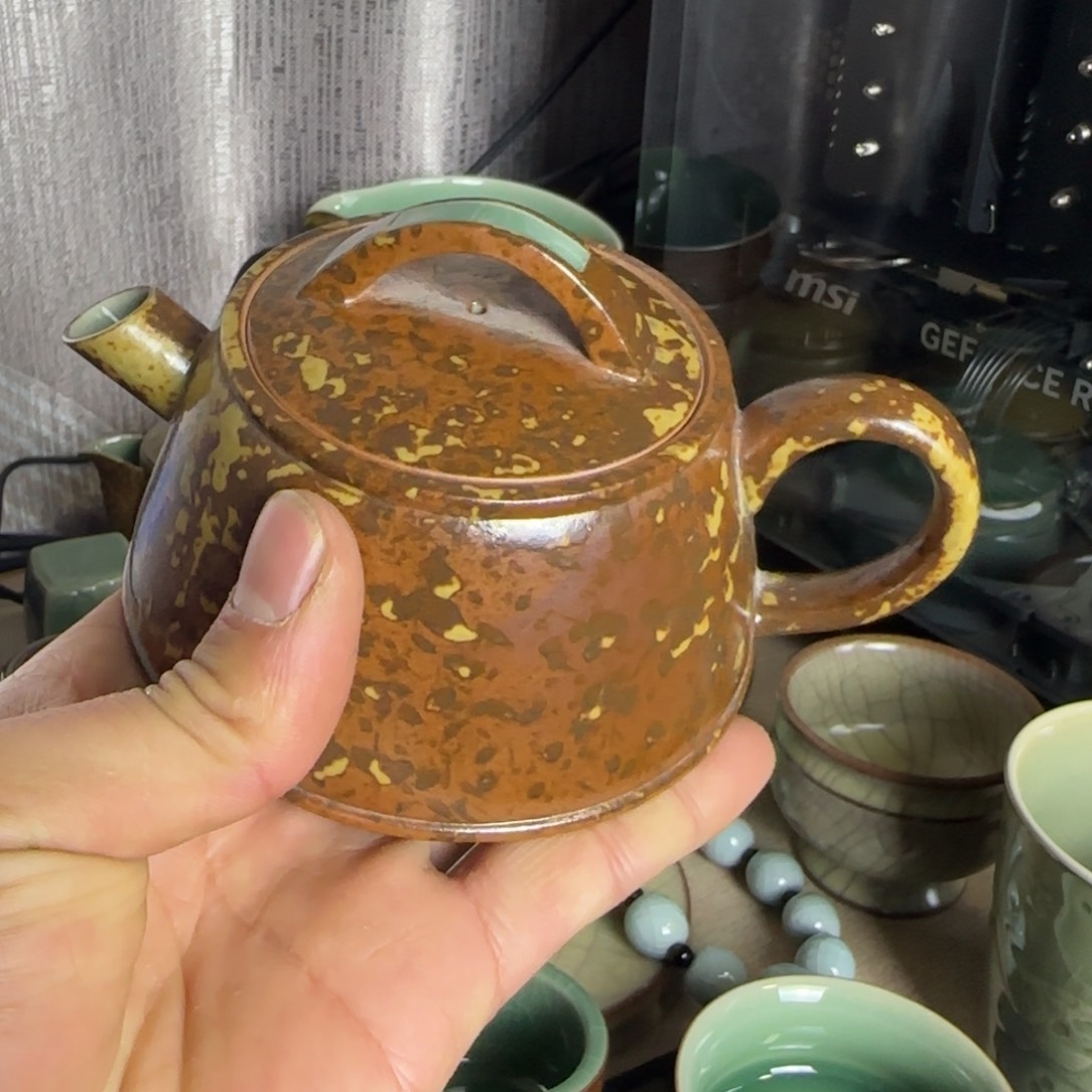 小金茶器青瓷茶具