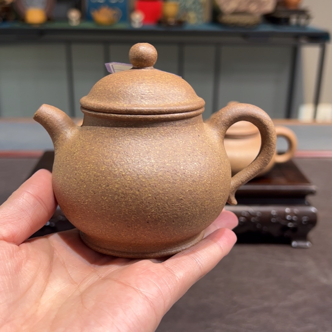 那***风宜兴紫砂壶泡茶喝