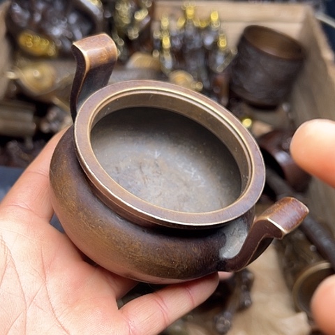 铜制文玩把玩物件