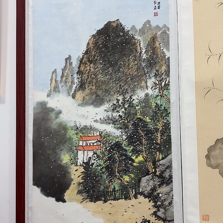风***声国画国画作品软片作品