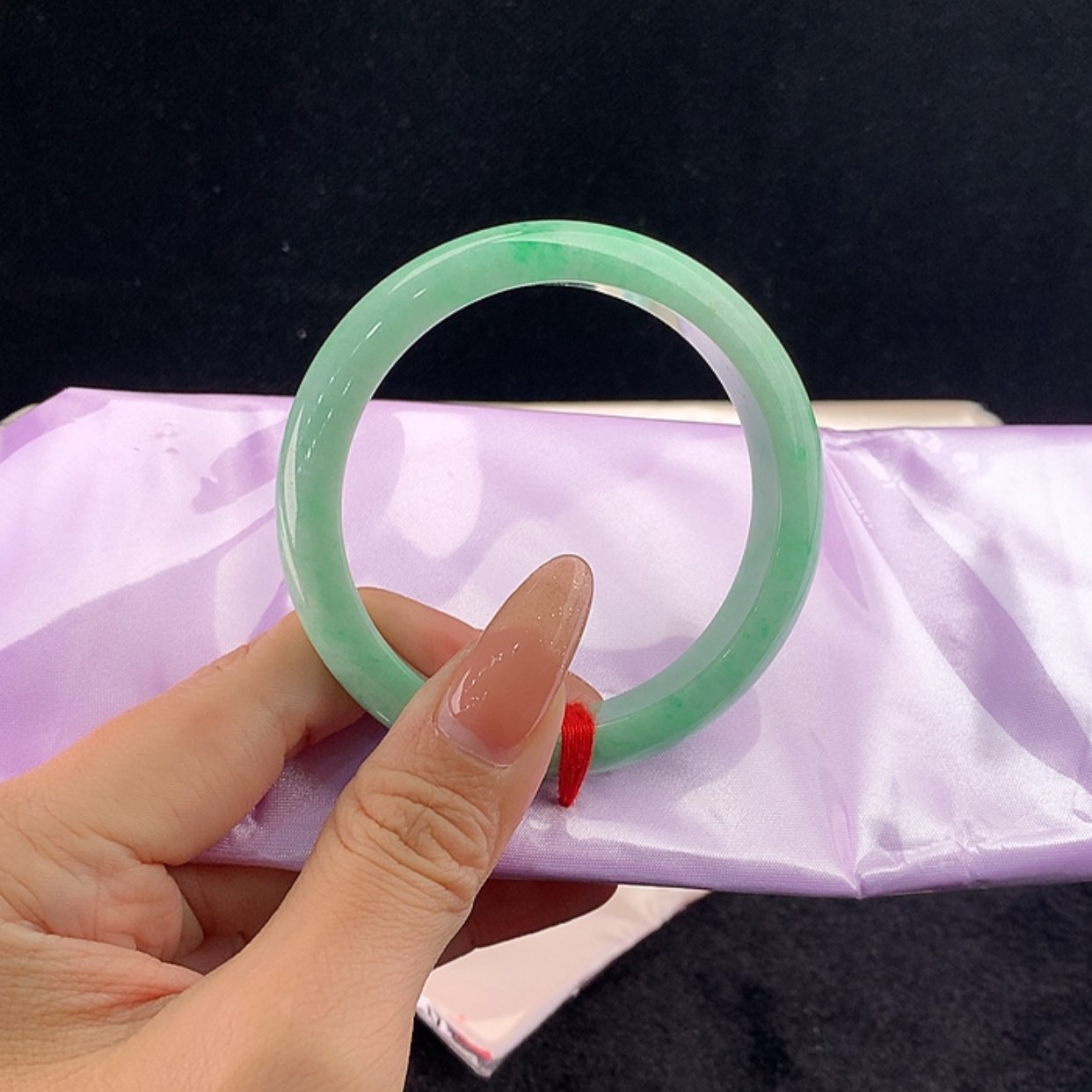 【闪购商品】未镶嵌手镯翡翠正57