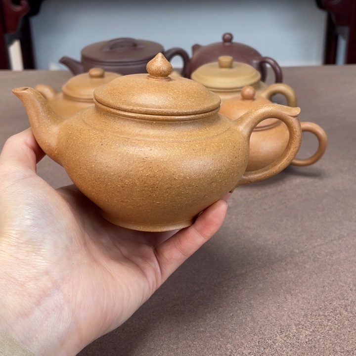 段泥茶壶笑樱220毫升
