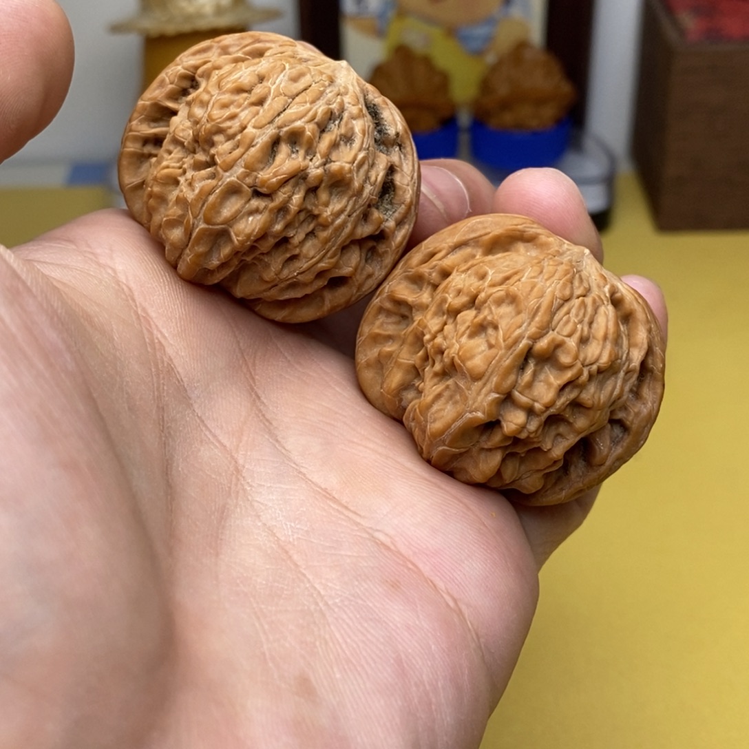 把件文玩核桃38正磨全品